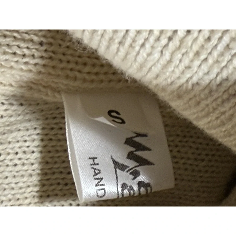Maria Lammi Nordic Pom Beanie Hat Fair Isle Cottagecore Cozy Winter Knit